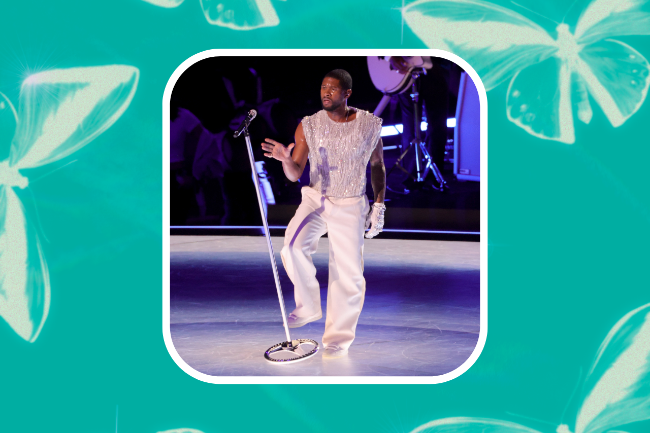 usher tiktok trend super bowl