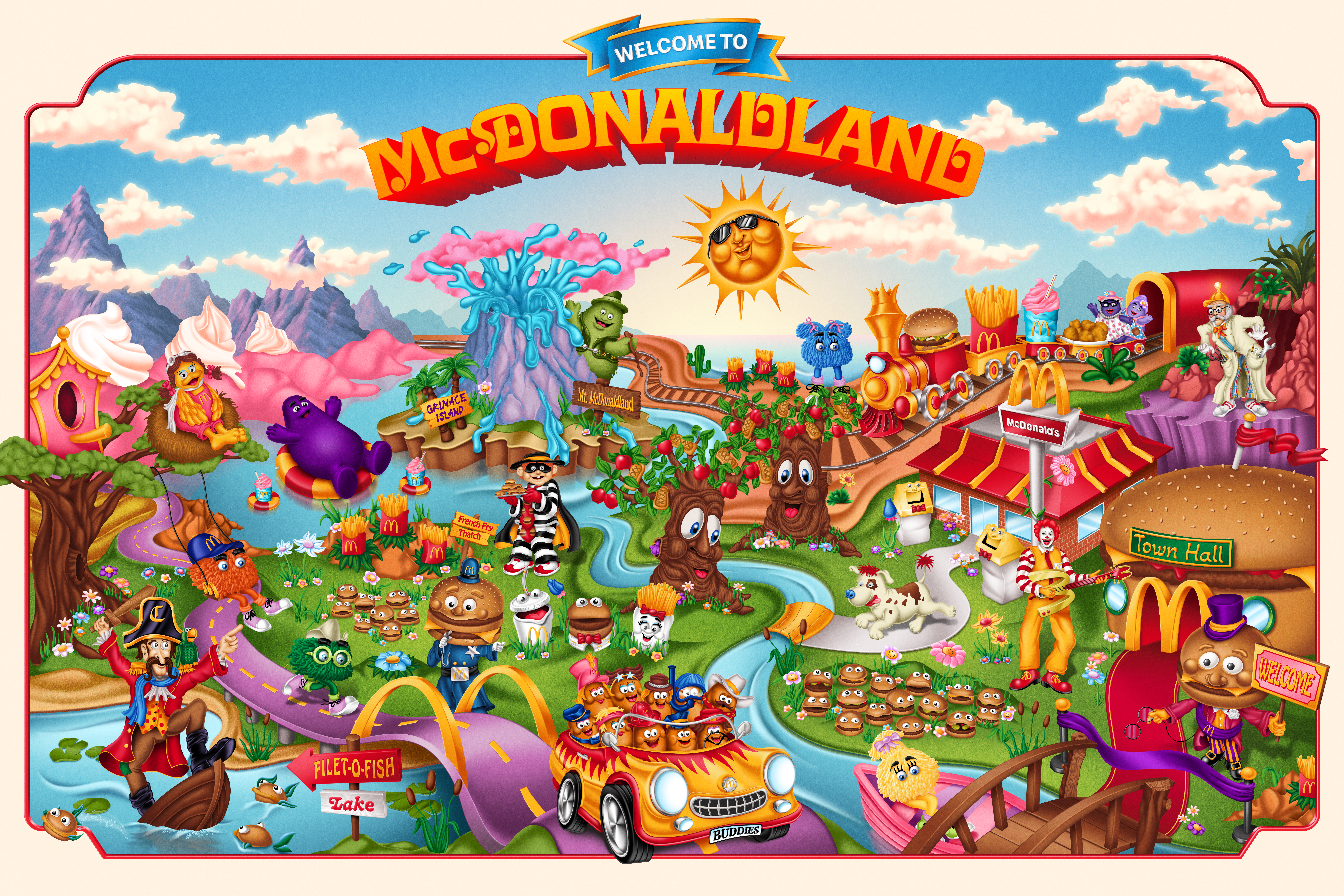 McDonald\'s McDonaldland Meal