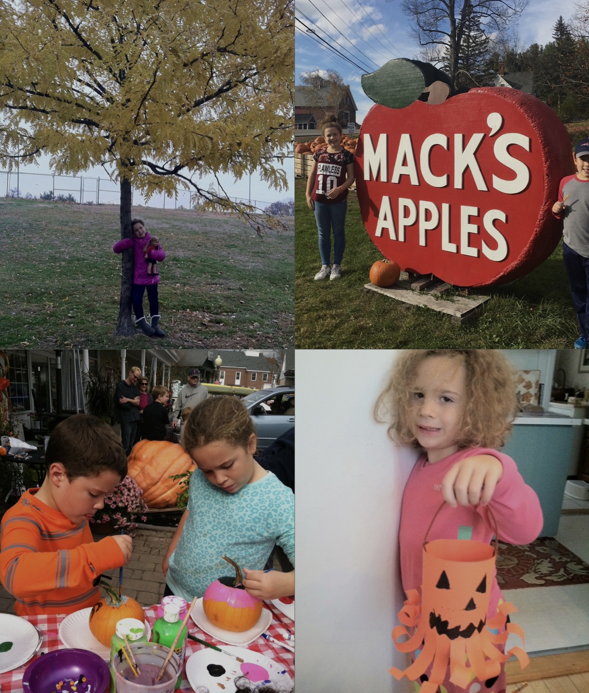 pictures of me when I was younger during the fall season