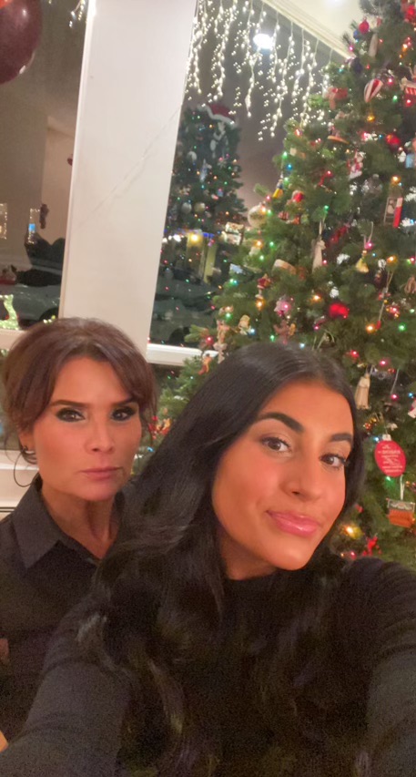 a photo of me and my mother