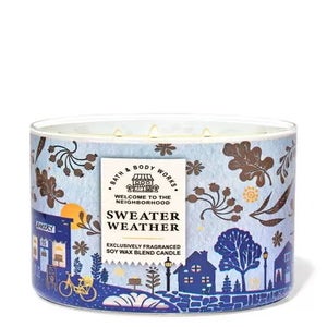 sweater weather fall candle