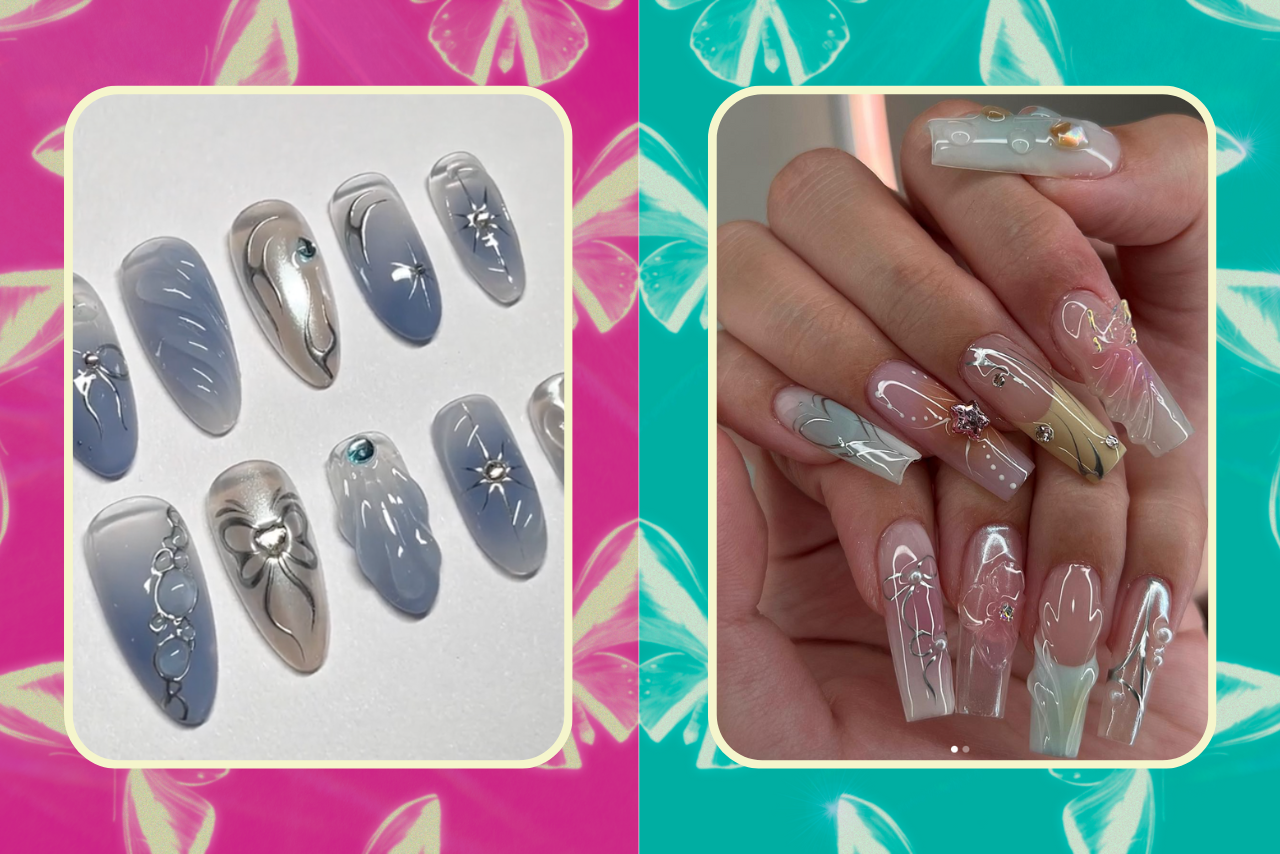 photos of fairycore nails