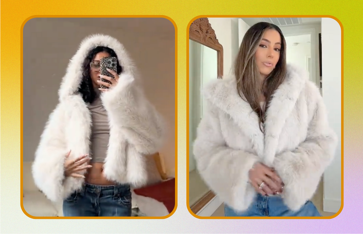 This Faux Fur Jacket From Target Is Going Viral On TikTok