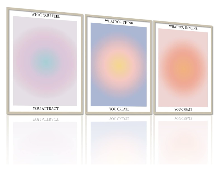 NCYEL Colorful Abstract Posters