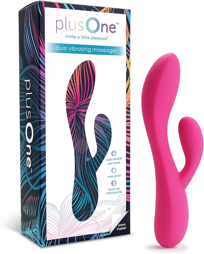 plusOne Dual Rabbit Vibrator for Women