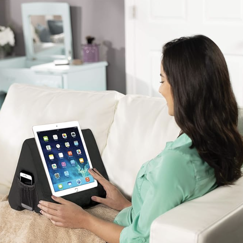 Ontel Pillow Pad Ultra Multi-Angle Soft Tablet Stand