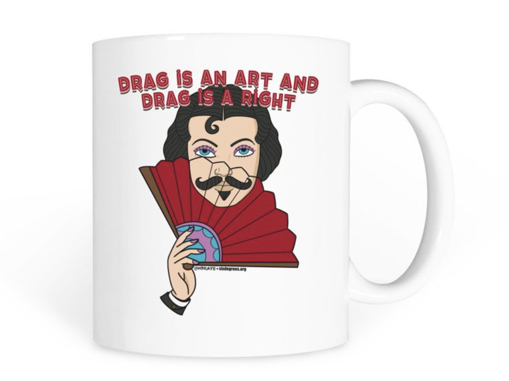drag mug