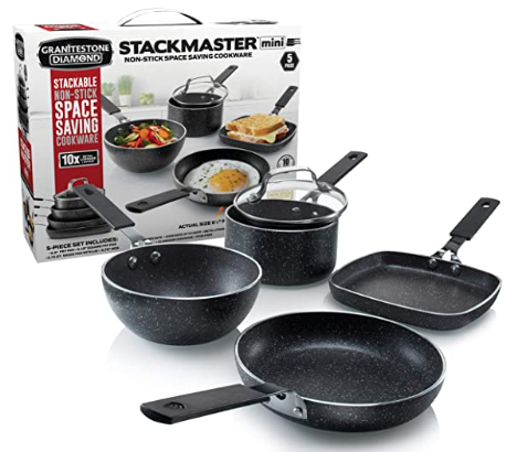 pots and pans to pack for college