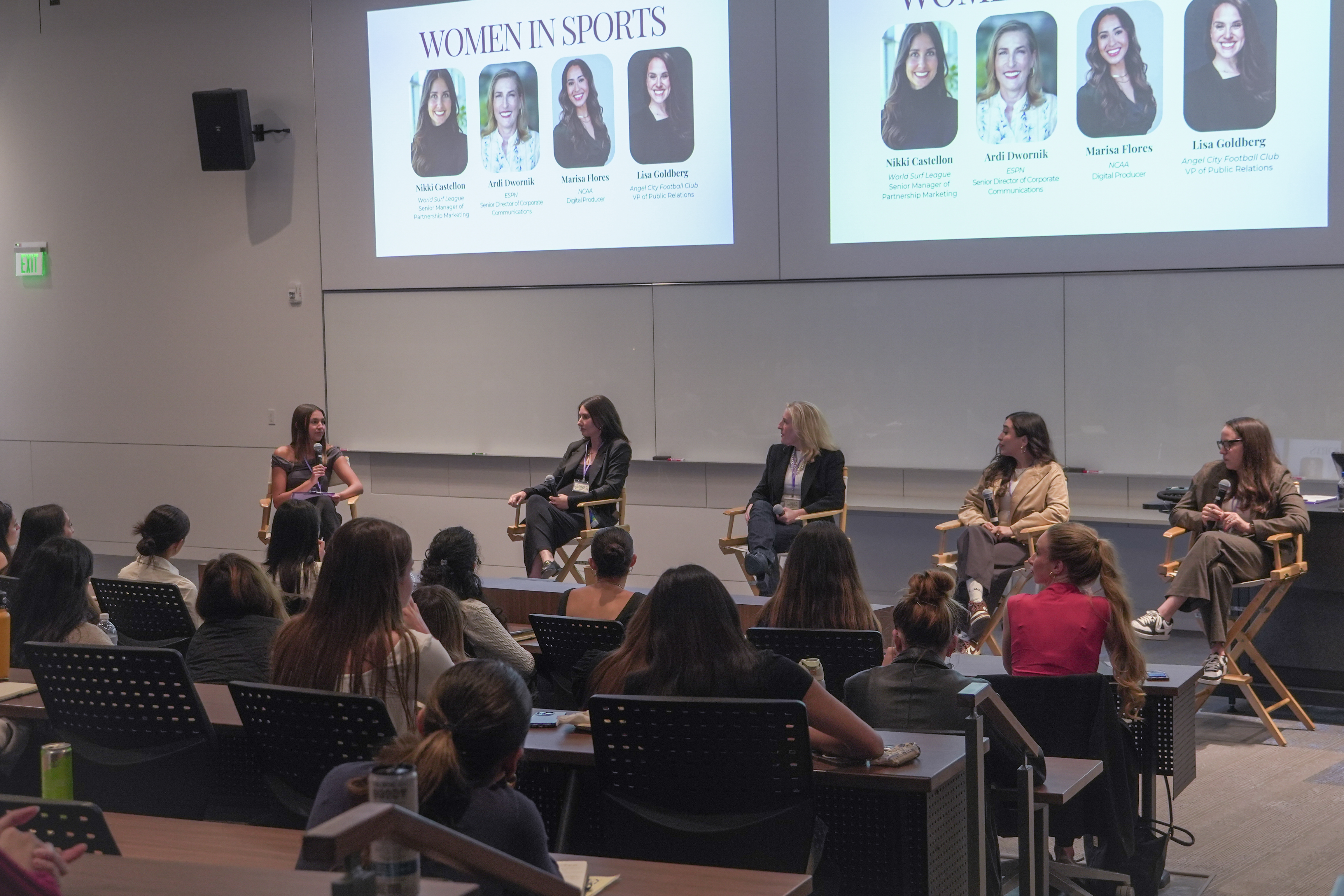 Moderating WIM at UCSB Conference