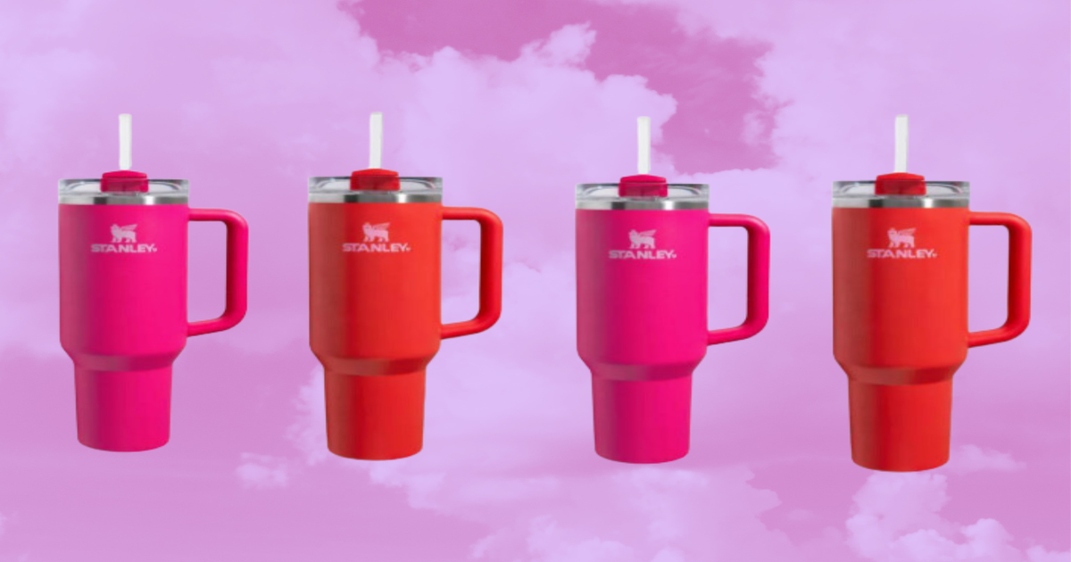 Get Yours Now: Target's Latest Stanley Tumblers in Valentine's Day Hues  Starting at $15!