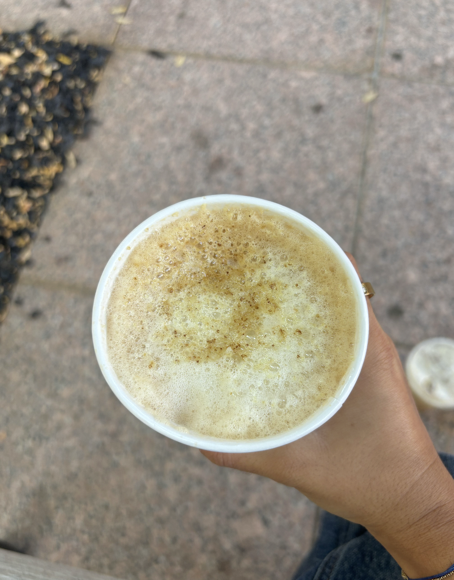 Starbucks Pecan Crunch Oatmilk Latte