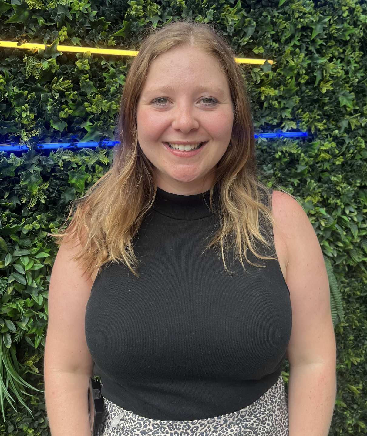 headshot of an IC alumni for an interview piece