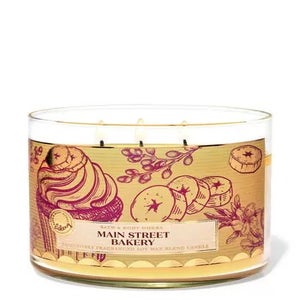 main st bakery fall candle