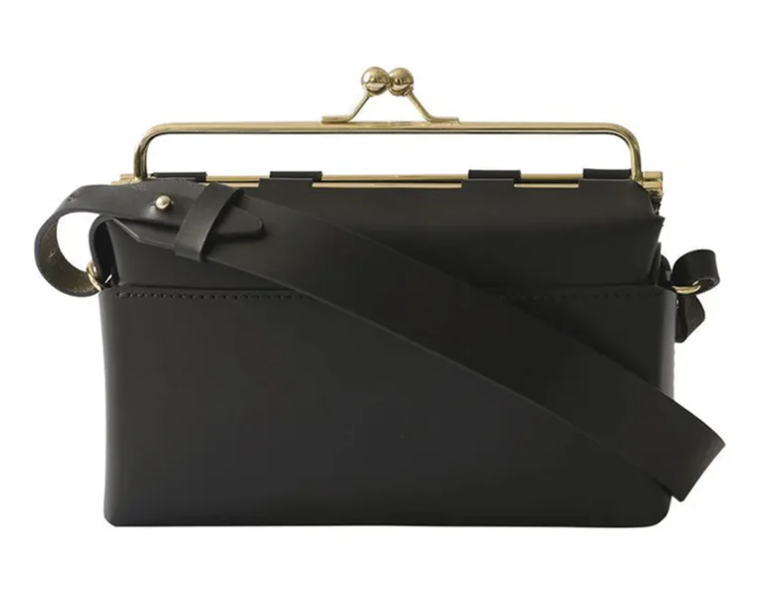 Nappa Dori Kisslock Bag